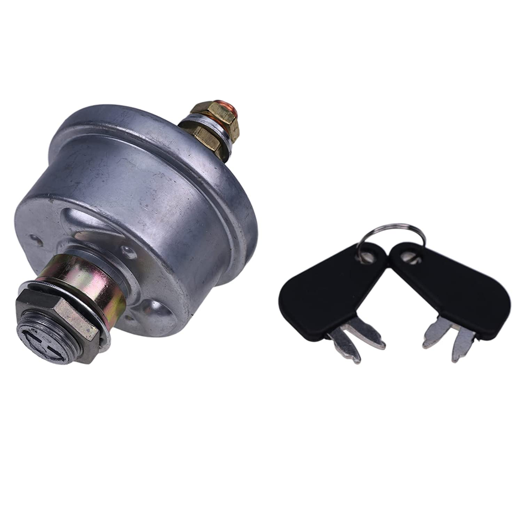 7N0719 7N 0719 Master Disconnect Ignition Switch for Caterpillar Cat 2 Keys