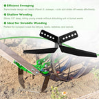 Wheel Hoe Sweeps Heavy Duty Weeding Blades for Hoss & Planet Jr Push Cultivator