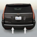 Fits 2015-2020 Cadillac Escalade Chrome Rear Bumper Trunk Trim Molding Precut