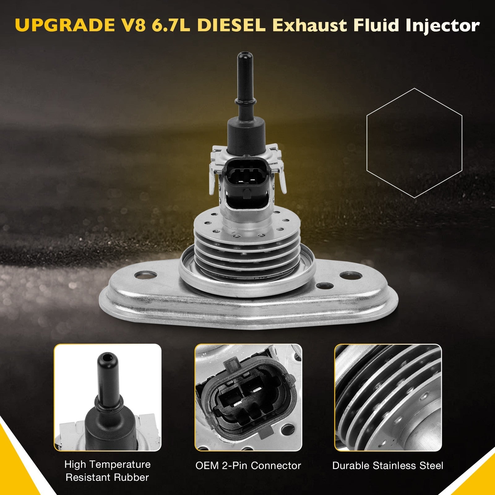 Reductant Injector DEF Diesel for Ford F150 F350 Transit 150 2011 2019 6.7L 3.2L
