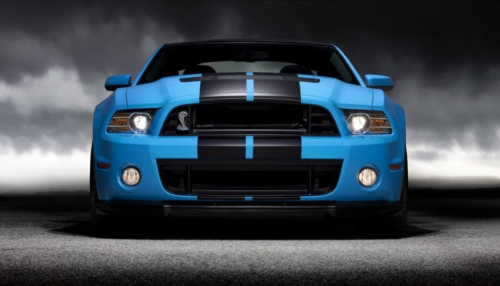 7 Inch Vinyl Rally Stripes Racing Stripe Decal Kit for Ford Mustang