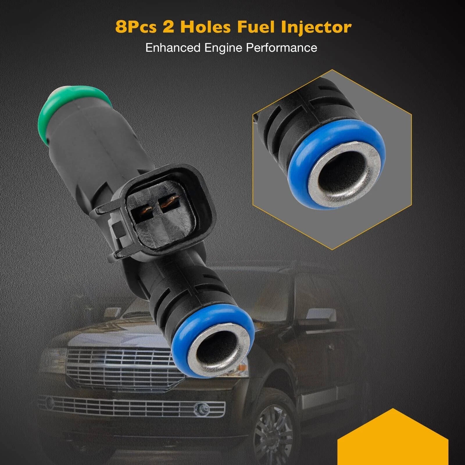 FJ817 Fuel Injector Set for Ford F150 F250 F350 Lincoln Navigator 5.4L 05 07 8x