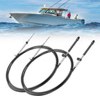 10FT Outboard Throttle Control Shift Cable Gen I for Mercury Mariner 2 Piece