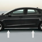 Rocker Panel Chrome Trim Side Molding for Ford Fusion 13 14 15 16 17