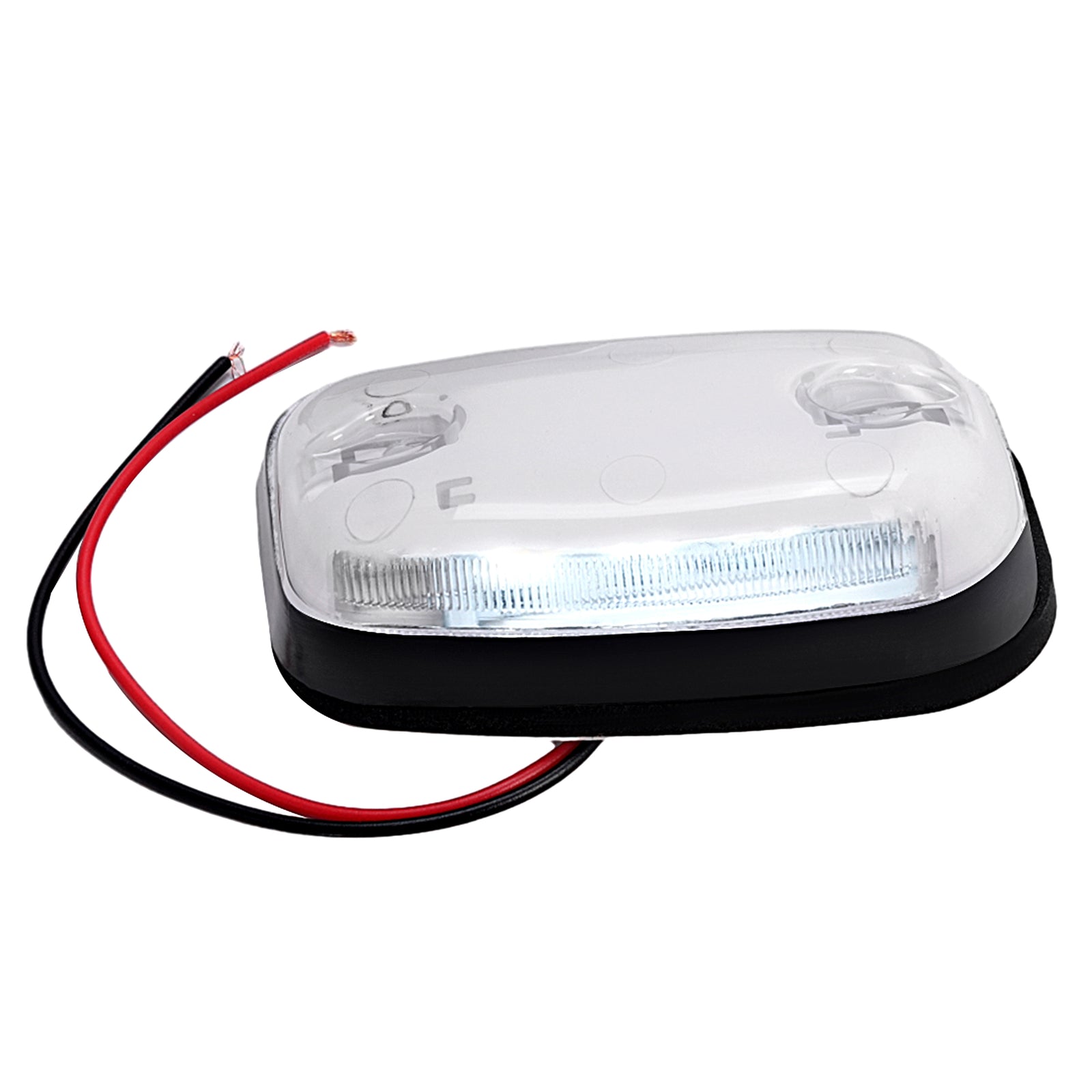 3Pcs White LED Cab Roof Marker Top Lights for Chevrolet Silverado 2500 3500