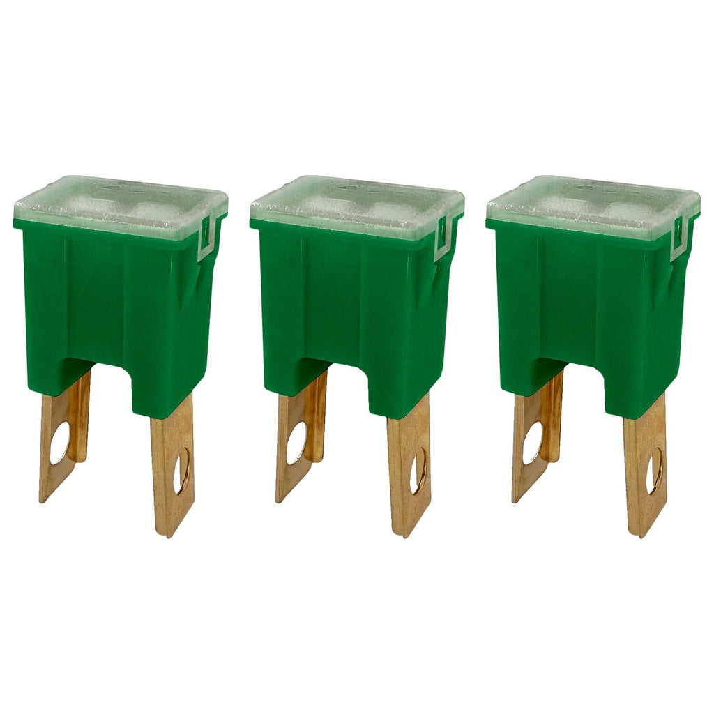 40A Straight Male Fuse Cartridge FLM PAL Auto Link for Car Truck RV SUV 3 Pack