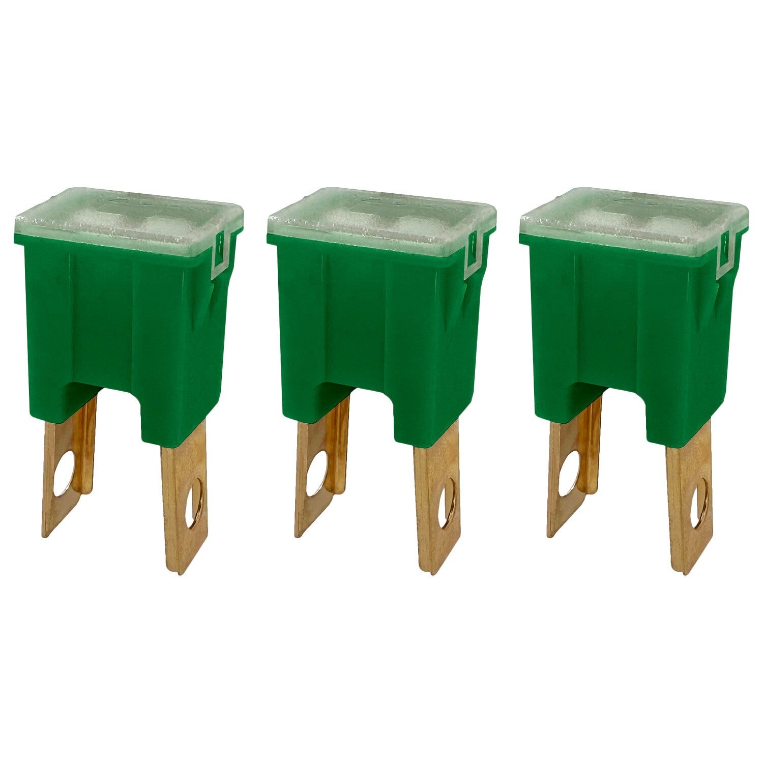 40A Straight Male Fuse Cartridge FLM PAL Auto Link for Car Truck RV SUV 3 Pack