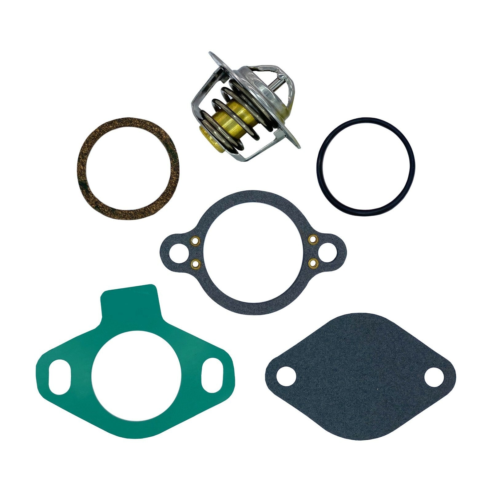 807252Q4 18 3668 Thermostat Kit for MerCruiser V6 V8 4.3 5.0 5.7 7.4 8.2