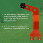 Adjustable Steering Arm Foot Pedal Assist Handle Kit For Bad Boy ZT MZ Mower