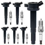 UF486 Ignition Coil Pack & Spark Plug Set for Ford Fusion Escape Mercury 3.0L 6x