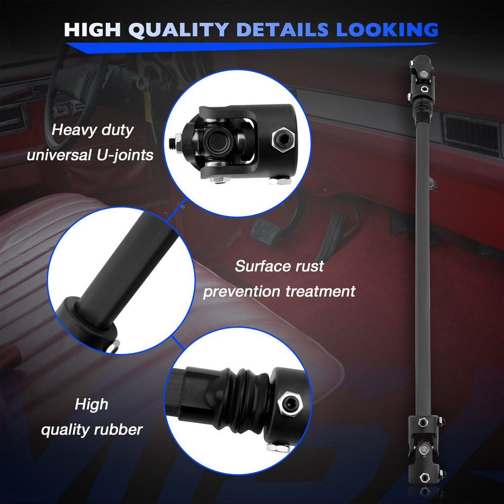 000935 Telescopic Lower Steering Column Shaft for Chevy GMC C K 1500 2500 79-94