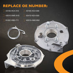 Rear Brake Backing Plate Bearing Seals Kit for Honda Fourtrax TRX300 TRX300FW