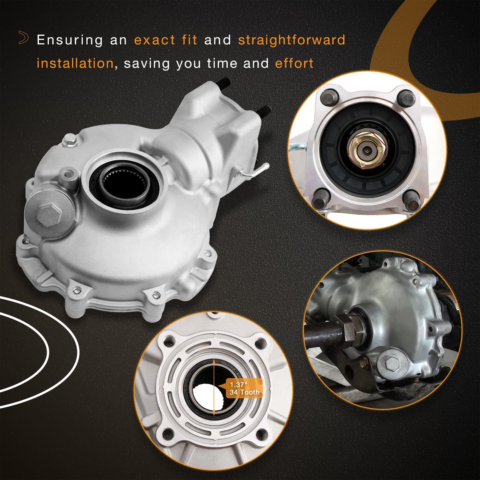 Rear Differential Axle Shaft Wheel Hub Set for Honda TRX300FW Fourtrax 300 88 00