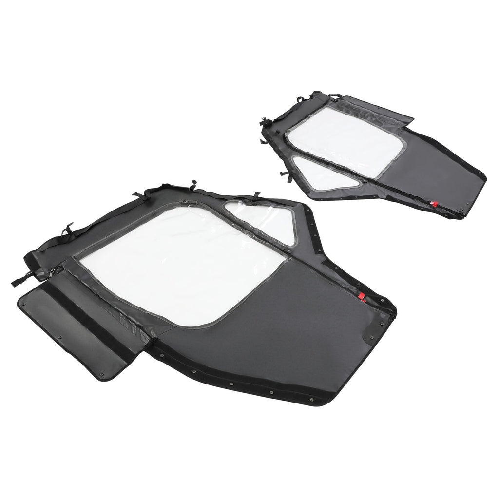 Soft Doors Kit Left Plus Right For Can Am Defender HD 5 7 8 9 10 2016 Plus 2 Seater