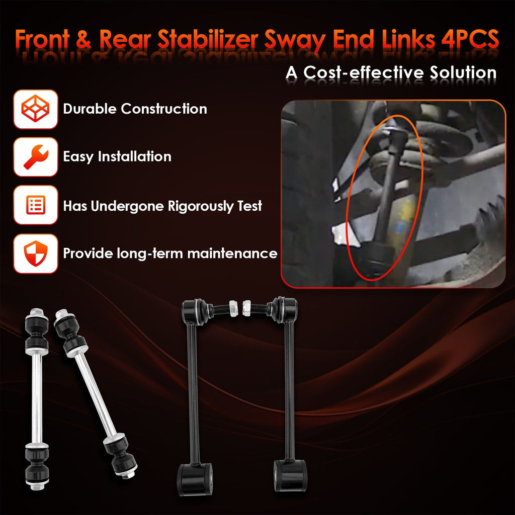 Front Rear Sway Links for Chevy Tahoe Suburban 1500 Avalanche Yukon for Cadillac