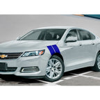 4 Inch Dual Fender Stripe Hash Mark Decal Graphic Kit for Chevy Impala 14 19