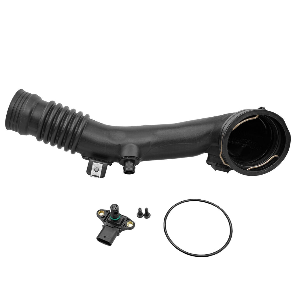 13717609811 Air Turbocharger Pipe Hose Rear Duct for BMW 535i 640i 740i X5 X6