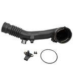 13717609811 Air Turbocharger Pipe Hose Rear Duct for BMW 535i 640i 740i X5 X6