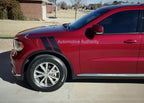3 Inch Dual Fender Stripe Hash Mark Decal Graphic Kit for Dodge Durango
