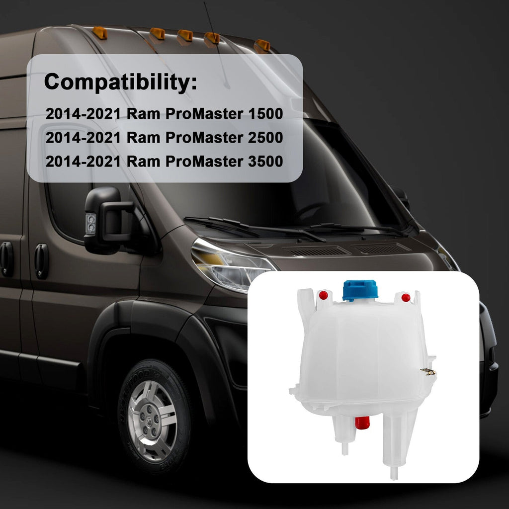 603832 Coolant Recovery Reservoir For ProMaster 14 21 1500 2500 3500 52014880AA