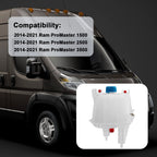 603832 Coolant Recovery Reservoir For ProMaster 14 21 1500 2500 3500 52014880AA