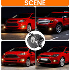 Clear Lens Fog Lights Bumper Lamps 2Pcs New for Ford Explorer 2011-2015