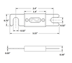 ANL Fuse 150 Amp 32V Gold Plated Fuses for Auto Marine Stereo Audio Video