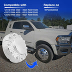6PG03SZ1 Front Wheel Center Hub Cap Cover for Ram 4500 5500 2019 2021 2 Pcs