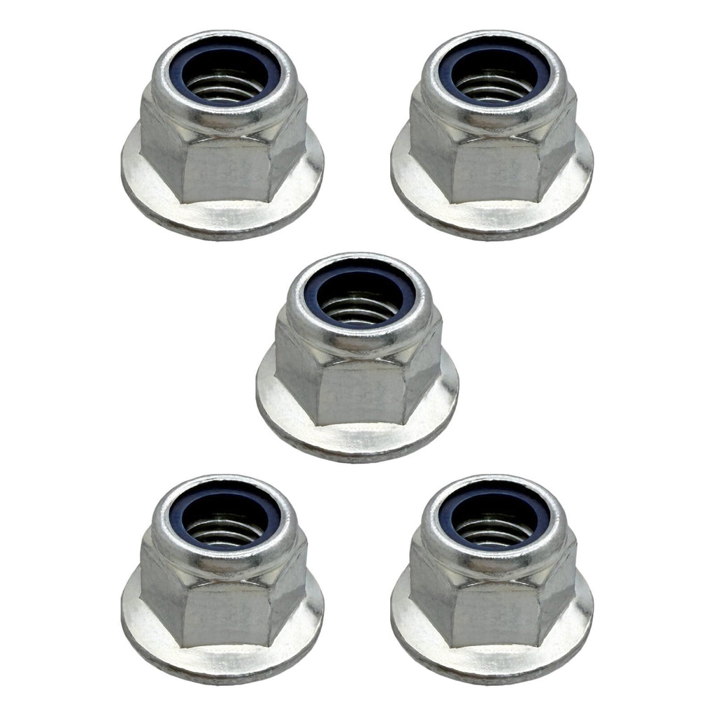 Lock Nut 10mm For John Deere Sabre SABO Great Dane Scotts ATV UTV 14M7400 5 Pack