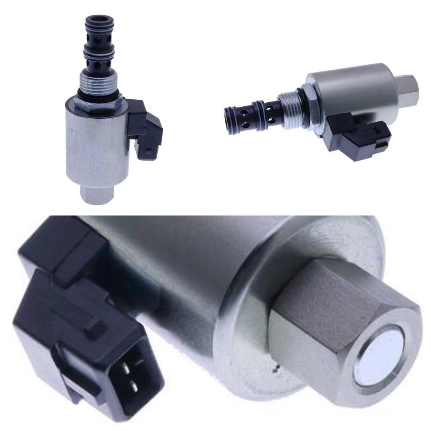 Solenoid Valve 25/105200 for JCB Backhoe Loader 214 215 216 217 3C 3CX 3D 3DX 4C