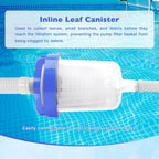 In Line Pool Leaf Catcher Canister With Basket For Hayward W560 PoolVacuum