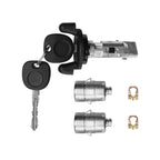 Front Door Lock Cylinder Ignition Switch For Chevy Tahoe Silverado GMC Sierra