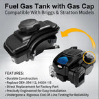 84004115 Engine Fuel Tank and Gas Cap for Briggs and Stratton