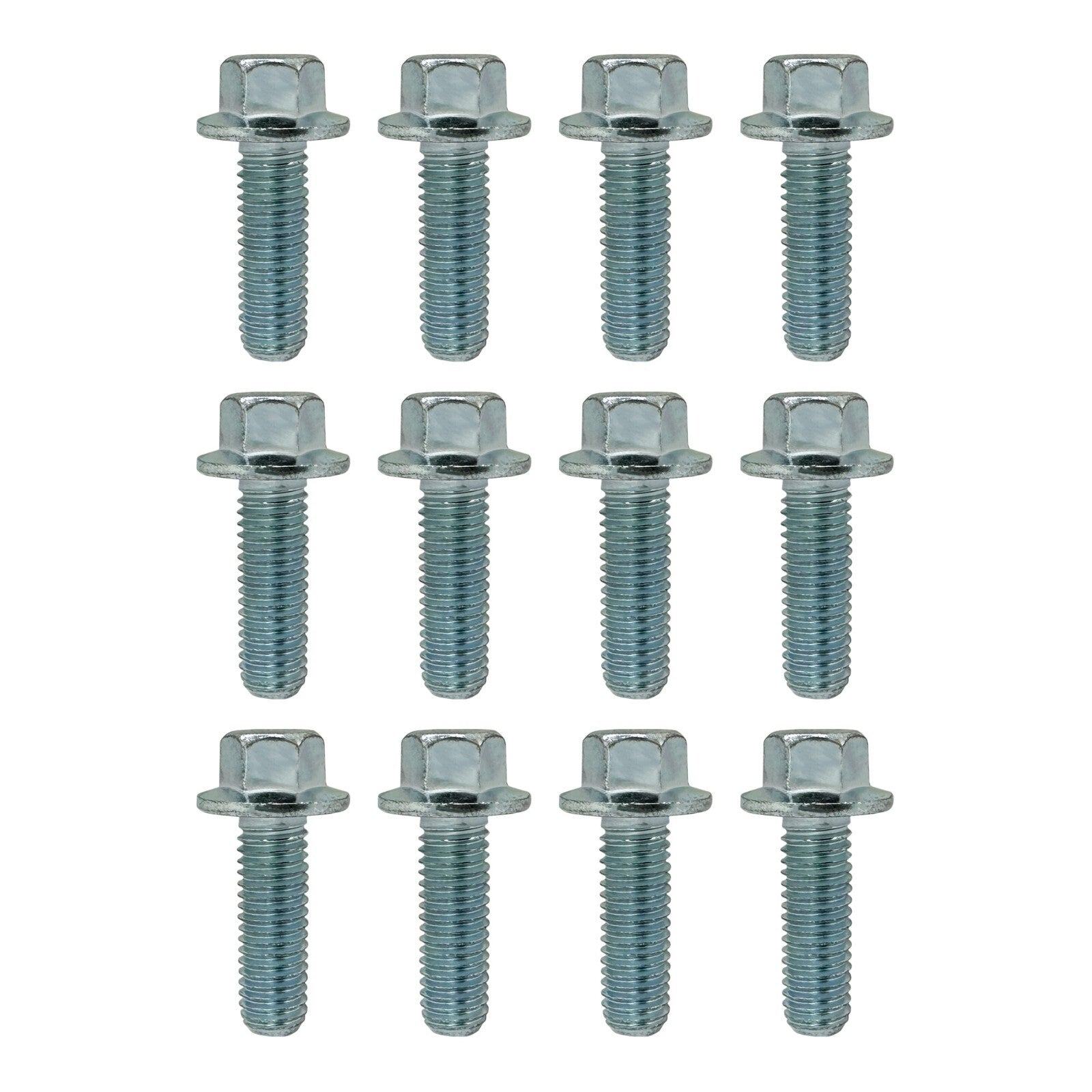 Exhaust Manifold Header Bolts for GM Chevy LS LT Engine LS1 LS2 LS3 LSX Zinc