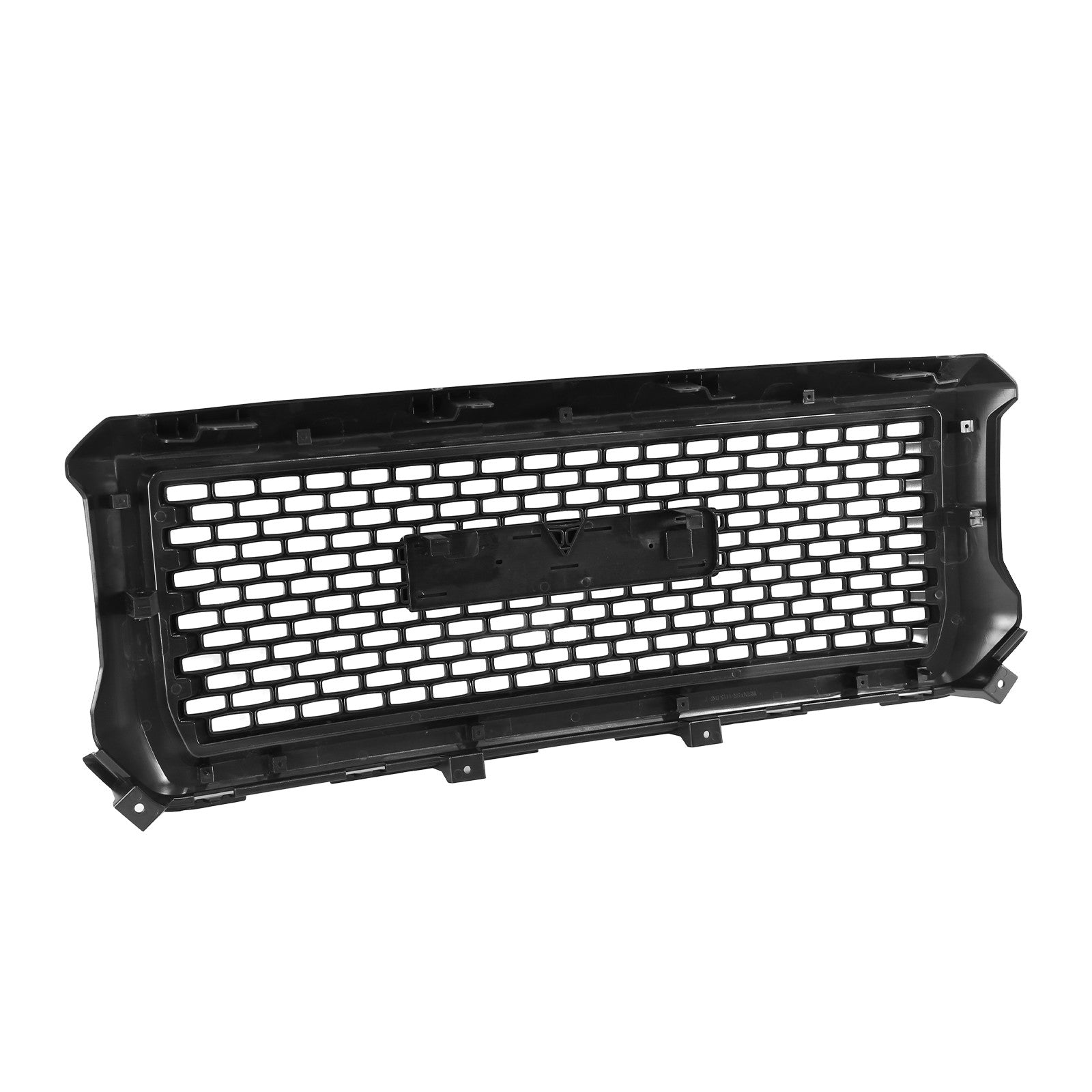 Front Upper Bumper Grille for GMC Sierra 1500 2014 2015 Matte Black Denali