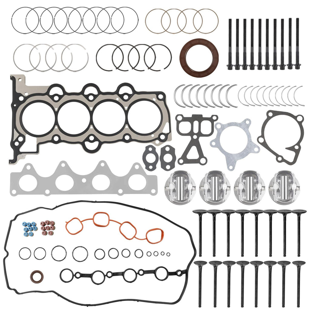 G4FD 1.6L Engine Rebuild Overhaul Kit Pistons Rings for Hyundai Kia Soul