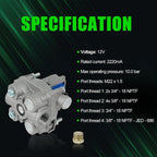 4721950330 ABS Trailer Modulator Relay Valve Assy For Wabco Meritor S4721950330