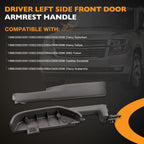 Door Armrest Handle Driver Passenger Kit for Chevy Suburban GMC Cadillac 99 06