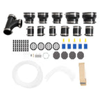 Black Off Road Snorkel Kit For Yamaha Wolverine RMAX2 1000 Sport 2021 2022 2023