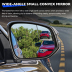 Right Passenger Side Convex Mirror Glass w/ Power Heated for Toyota Tundra 14 20