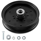 604231 Flat Idler Pulley For Hustler Raptor 48 52 54 60 Inch Mower 126124 1X