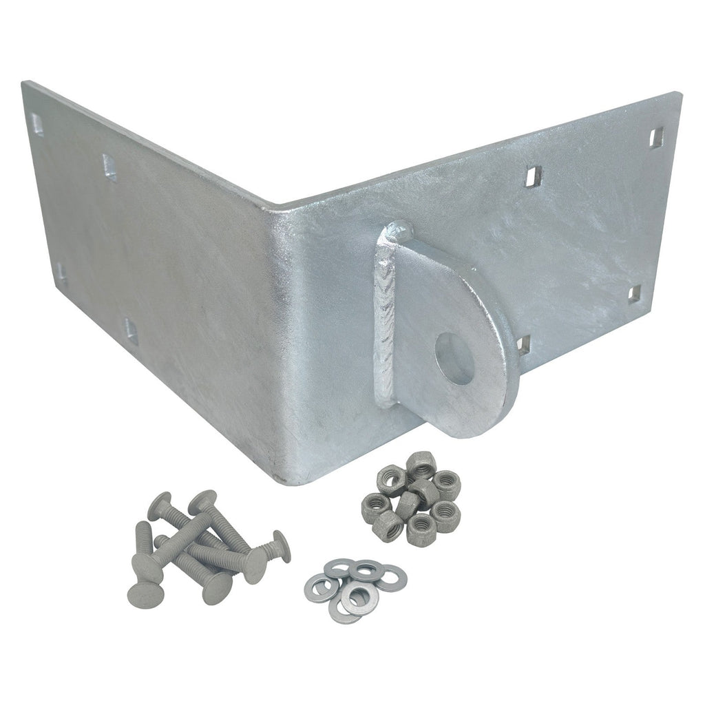 Floating Dock Outside Corner Hinge Plate Male Heavy Duty Galvanized Steel
