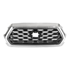 For Toyota Tacoma 2016-2022 Front Upper Grille Assembly w/Chrome Shell Outer
