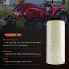 3607884M92 Air Filter for Massey Ferguson 1233 1526 1528 1529 1531 1532 1533