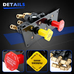 801631 MV3 Dash Air Brake Control Valve For Bendix Freightliner BW5013293 Volvo