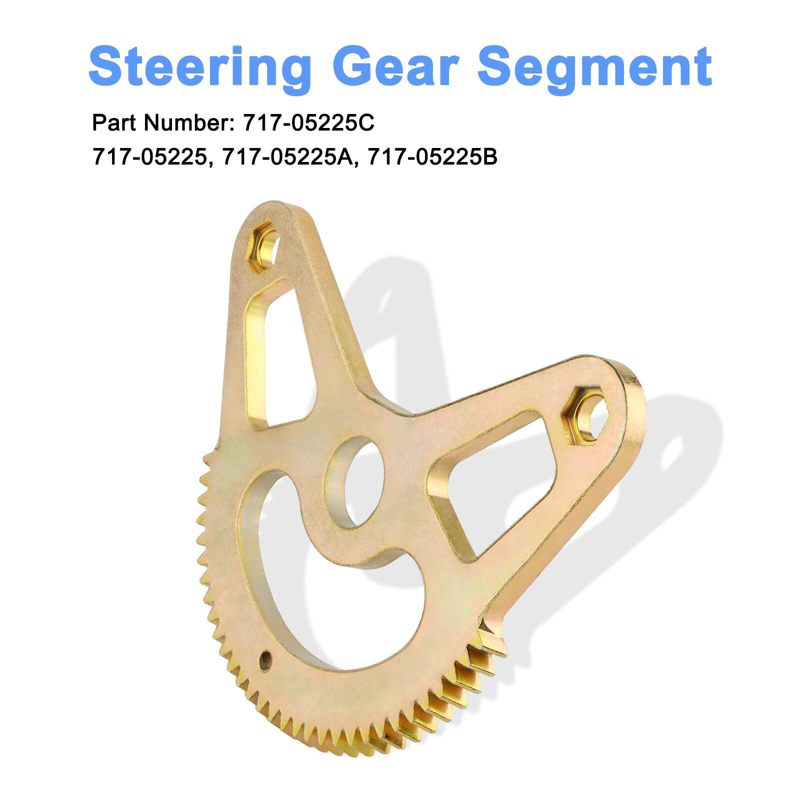 71705225 Mower Steering Gear Segment For MTD Cub Cadet XT1 GT LT XT2 S LX 16in
