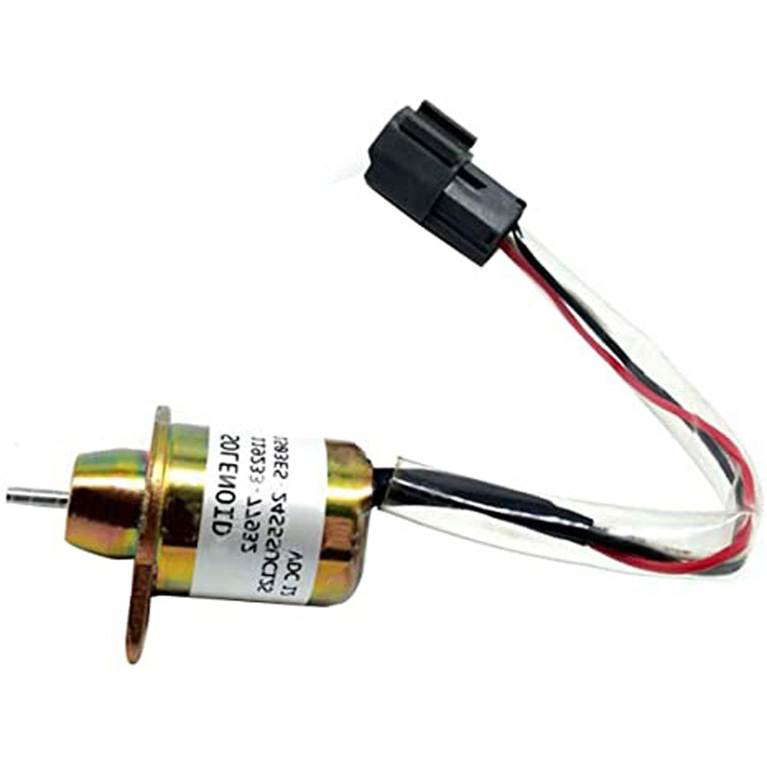 12V Fuel Stop Solenoid Valve for John Deere 3203 4105 3032E 3036E 3038E