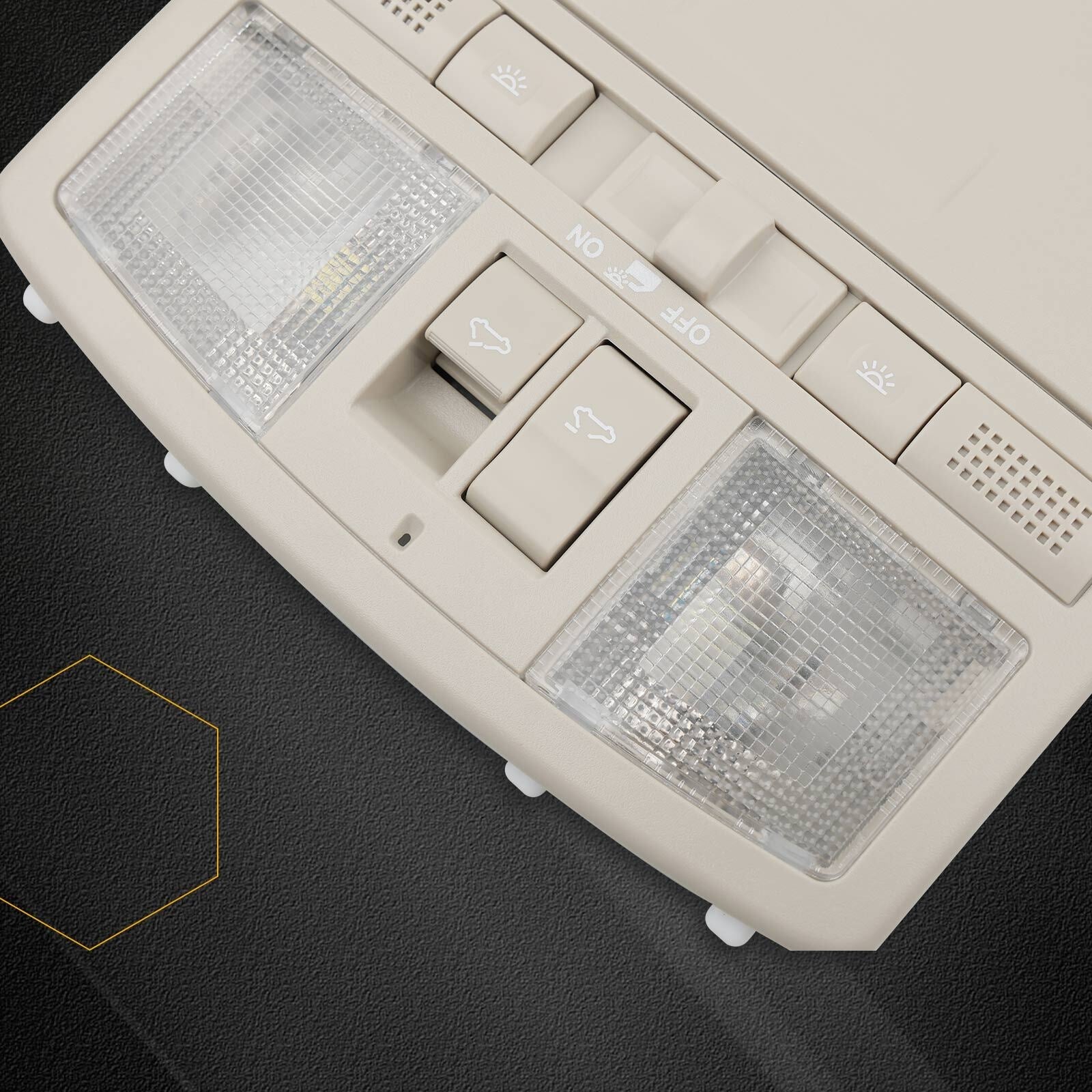 Overhead Sunroof Console Reading Light Sunglass Holder for 2009-2015 Mazda 6