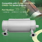 2478612S Left Side Muffler for Kohler CH18 CH20 CH22 CH25 CH620 CH730 CH740