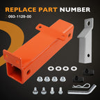 093 1129 00 2 Inch Rear Hitch for Bad Boy Rebels Rogue 2019 Plus Heavy Duty